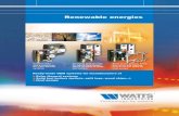 Renewable energies - Watts Industries · Renewable energies EfficiEncy tHROugH full SERvicE We deliver complete packaged solutions with individual yet per-fectly matched components.