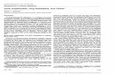 Gene Amplification, Drug Resistance, and Cancer1 · [CANCER RESEARCH 44,1735-1742, May 1984] Perspectives in Cancer Research Gene Amplification, Drug Resistance, and Cancer1 Robert