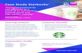 Case Study StarbucksTM - Pink Elephant · for Starbucks.” Problem Pink Elephant is an international knowledge leader in the field of business innovation and business change. With