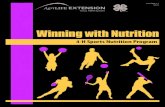 Winning with Nutrition - Texas 4-Htexas4-h.tamu.edu/wp-content/uploads/2015/09/... · 2018. 4. 27. · The purpose of the Winning with Nutrition program is to engage youth athletes