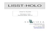 LISST-Portable Operating Manual€¦ · The LISST-HOLO was shipped to you in a Pelican case with custom foam padding. Included in the shipping box are the LISST-HOLO, clamps, ...