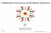 Collaborative Governance & Backbone Structures · • Conflicts re: CI Initiative & Org’s mission and/or common agenda • Fiscal sponsor may serve a time-limited role • CI Initiative