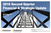 2016 Second Quarter Financial & Strategic Update/media/Income Fund/PDFs... · 2016. 7. 29. · Financial & Strategic Update 29 July 2016 John Whelen, Executive Vice President & CFO
