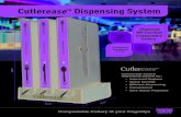 Cutlerease ™ Dispensing System - Eco-Products · 2019. 9. 20. · Cutlerease ™ Dispensing System Countertop cutlery dispensing system for: • Improved Hygiene • Space Savings