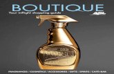 BOUTIOUE - ASL Airlines France · JIMMY CHOO Eau de Parfum Eau de parfum 60ml This bold fragrance blends fruity top notes with seductive woody tones. Presented in a gorgeous, jewel-coloured