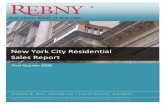 New New York City Residential Sales Report · 2014. 12. 28. · New York City Residential Sales Report Executive Summary 1st Qtr. 08 Homes (includes all condominium, cooperative units