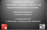 Alexander Lichtensteingc.lpi.ru/proceedings/lichtenstein.pdf · Alexander Lichtenstein University of Hamburg . In collaboration with . H. Hafermann, A. Rubtsov, and M. Katsnelson