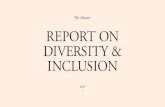 REPORT ON DIVERSITY & INCLUSION - The Atlantic · 4 REPORT ON DIVERSITY & INCLUSION 2020 Our Data The charts included here represent the gender and racial composition of our staff