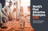 World’s Most Attractive Employers 2020...World’s Most Attractive Employers 2020 Research from Universum reveals the motivations of university graduates as they enter the global