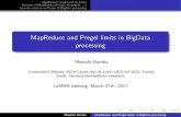 New MapReduce and Pregel limits in BigData processingtesson.julien.free.fr/LaMHA/2017/Bamha_LaMHA_2017-03-27.pdf · 2017. 4. 3. · Randomised keys: A solution for data skew in Join