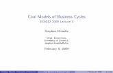 Cool Models of Business Cycles - Stephen Kinsellastephenkinsella.net/WordPress/wp-content/uploads/... · Introduction Stuﬀ you’ll learn today You’ll see some BC data You’ll
