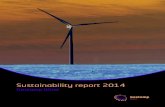 Sustainability report 2014 · Sustainability report 2014 Gestamp Wind. Gestamp Wind. Sustainability report 2014 . Our mission is to satisfy the global needs of our clients by taking