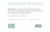 REDD+ and Community- Controlled Forests in Low- Income ... ... Environment for Development Discussion