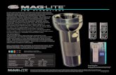 L E D F L A S H L I G H T - MAGLITE.cz - internetový obchod · Maglite® LED flashlights with significant performance enhancements. Some things won’t change: The product will still