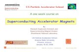 Superconducting Accelerator Magnets€¦ · superconducting magnets would not be a good idea in a circular accelerator version of International Linear collider. Superconducting magnets,