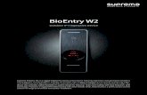BioEntry W2 - Locksmith Reference...BioEntry W2 Secure I/O 2 Reader BioEntry W2 BioEntry W2 Suprema Inc. 17F Parkview Tower, 248, Jeongjail-ro, Bundang- gu, Seongnam-si, Gyeonggi-do,