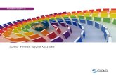 Guidelines № 2 - SAS Customer Support Site | SAS Support€¦ · The Chicago Manual of Style, 16th edition, which you may consult for style and ... Titles and Headings . For all