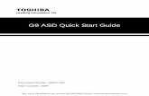 G9 ASD Quick Start Guide - ValinOnline.com · The G9 True Torque Control2 Adjustable Speed Drive (ASD) is a solid-state AC drive that features True Torque Control2. Toshiba’s Vector