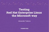 Testing Red Hat Enterprise Linux the Microsoft way · Testing Red Hat Enterprise Linux the Microsoft way Alexander Todorov FOSDEM 2018 . S. What is pairwise testing. ISTACON.ORG 16