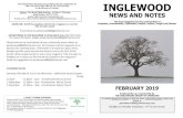 INGLEWOOD - Armathwaite · THE INGLEWOOD GROUP OF CHURCHES in the Diocese of Carlisle Ministry Team Churchwardens Ainstable: Vacant Assistant Churchwarden: Eric Guise017688 96802