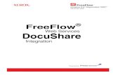Web Services DocuSharedownload.support.xerox.com/pub/docs/FreeFlow_Web... · 2007. 10. 17. · Print from DocuShare 4 DocuShare Integration Print from DocuShare In order to initiate