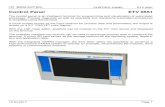 Control Panel ETV 0551 - SIGMATEK · 12.04.2017 Page 1 Control Panel ETV 0551 The control panel is an intelligent terminal for programming and visualization of automated processes.