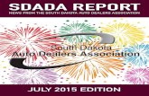 New SDADA REPORT Report... · 2015. 7. 24. · NADA Director’s Message 7 In 2010, a Senate made up of 59 Democrats and 41 Republicans and a House made up of 233 Republicans and