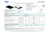 N-Channel 30 V (D-S) MOSFET · SiRA88DP Vishay Siliconix S17-0792-Rev. B, 22-May-17 1 Document Number: 77777 For technical questions, contact: pmostechsupport@vishay.com THIS DOCUMENT