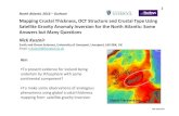 Mapping Crustal Thickness, OCT Structure and Crustal Type Using … · 2019. 4. 10. · Mapping Crustal Thickness, OCT Structure and Crustal Type Using Satellite Gravity Anomaly Inversion