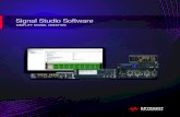Signal Studio Software...Signal Studio comes with performance optimized signals, validated by Keysight. You can easily modify these signals to meet your needs. Or you may quickly create