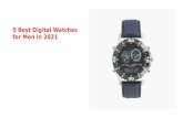 5 Best Digital Watches for Men in 2021