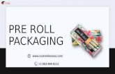 Buy custom Pre roll packaging with free Shipping in USA