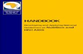 Handbook: Developing and Applying National Guidelines on ...reliefweb.int/sites/reliefweb.int/files/resources/063888...HIV/AIDS, is a publication of the Regional Centre for Quality