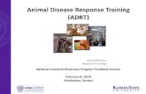 Animal Disease Response Training (ADRT) · depopulation, waste management, and decontamination One Feedlot (100,000 head of cattle) = greater than. 100M lbs. biomass, will need 1,677