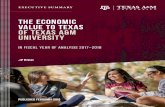 The economic Value to Texas of Texas A&M Universityppo.tamu.edu/ppo/media/documents/Assessment/Statewide_TexasA-M… · Texas A&M and entered the workforce with new skills. Today,