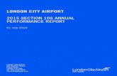 2015 SECTION 106 ANNUAL PERFORMANCE REPORTlcacc.org/wp-content/uploads/2016/07/LCY-Annual-Performance-Report... · British Airways has added further aircraft to its LCY fleet and