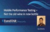 Mobile Performance Testing Not the old wine in new bottle · Mobile Performance Test Report Constant increase in 'wait' state threads for Finalizer Daemon Exactly at 'Order Details'
