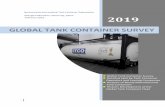 GLOBAL TANK CONTAINER SURVEY · 3 INTRODUCTION • ITCO 2019 Survey reveals industry growth of 10.8% in 2018 • Global Tank Container Fleet reaches 604,700 The global tank container