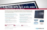 Hanwha Q CELLS Data sheet QPRO BFR-G3 245-260 2014-07 · PDF file Hanwha Q CELLS Subject: Data_sheet_QPRO_BFR-G3_245-260_2014-07_Rev03_NA.pdf Keywords: Hanwha Q CELLS, photovoltaics,