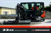 MINI EXCAVATORS - Eurocomach Machines...Single/double effect hydraulic system (e.g. demolition or auger) with electric cable • Hydraulic set-up for grapple rotor (with cocks on bucket