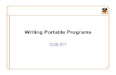Writing Portable Programs...7/old-finals • We recommend you take some practice exams –And then look at the answers afterwards –Note that some material differs from term to term
