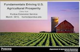 Fundamentals Driving U.S. Agricultural Prosperity · Department of Agricultural Economics Purdue University Corn: USDA 3/8/13 HURT 09/10 10/11 11/12 12/13 13/14 Million Bushels Avg