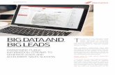 BIG DATA AND BIG LEADS - ubermetrics-technologies.com · successful companies are using new, data-driven techniques and tools to identify opportunities and qualify leads In today’s