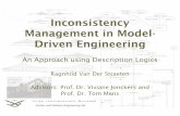 Inconsistency Management in Model- Driven Engineeringssel.vub.ac.be/Members/RagnhildVDS/PhDThesis/Publiekdoctoraat.pdf · Management in Model-Driven Engineering An Approach using
