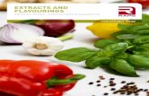 EXTRACTS AND FLAVOURINGS - RAPS Austria4 5MONO EXTRACTS & CONCENTRATES Ultimate quality thanks to an advanced production process: RAPS' natural extracts are available in liquid and