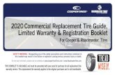 2020 Commercial Replacement Tire Guide, Limited Warranty ...roadmastertires.com/.../2020-TBR-WarrRegBook.pdfThis logo is to be used where space does not allow for the logo’s horizontal