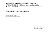 Virtex UltraScale FPGA VCU1287 Characterization Kit ......VCU1287 IBERT Getting Started Guide 2 UG1203 (v2017.4) December 20, 2017 Revision History The following table shows the revision