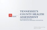 Children’s Advocacy Days March 10, 2020 CHA fo… · • Counties choose up to three priorities to focus on • Health councils create and ... 21 West TN Middle TN East TN 1. Chester,