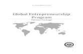 Global Entrepreneurship Program · 3 Global Entrepreneurship Program (GEP) The Global Entrepreneurship Program (GEP) is the U.S. government-led effort to promote and spur entrepreneurship