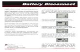 Battery Disconnecttechsupport.pdxrvwholesale.com/wp-content/uploads/2018/10/Intellitec-Battery...BD1 or BD3 No voltmeter reading Check fuses on relay Check battery voltage, must be